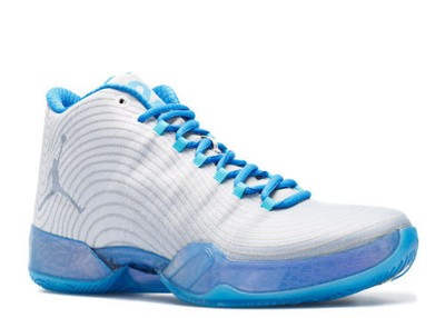 blue jordan basketball shoes