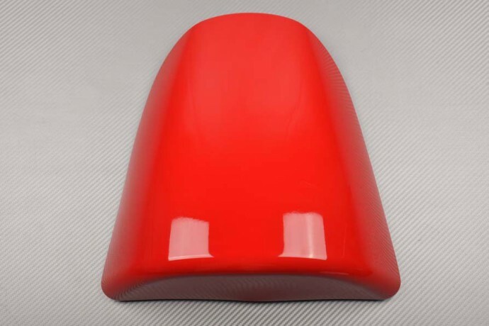 Capot de selle Suzuki GSX-R 600 rouge : remplacez votre selle passager usée