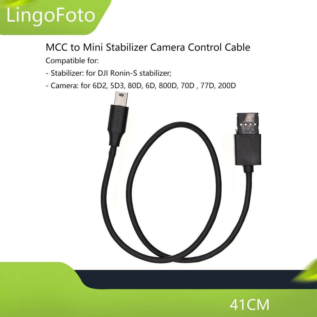 Dji Ronin S Canon 80d MCC To Mini Stabilizer Camera Control Cable