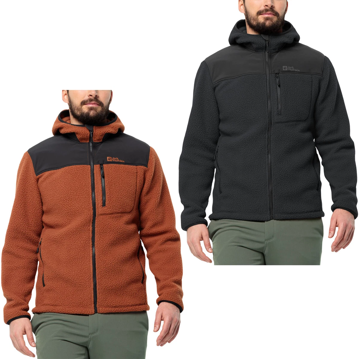 High neck fleece jacket sale