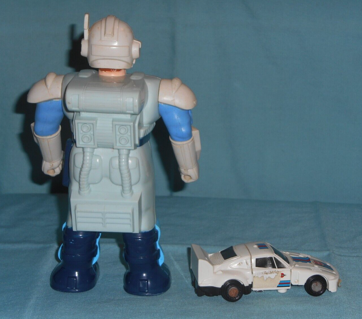 original G1 Transformers PRETENDER JAZZ SHELL (front + back