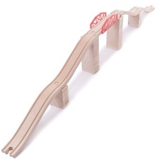 Wood Train Track Bridge Expansion Pack with Most Train Tracks 11 Count Pac...