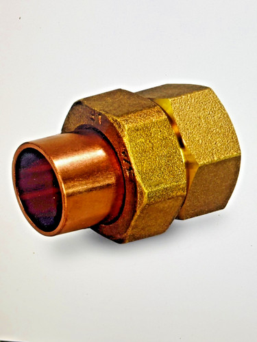 Everflow CCFU0002-NL 2" C X F Cast Brass Copper Union (Lead Free) (E4)