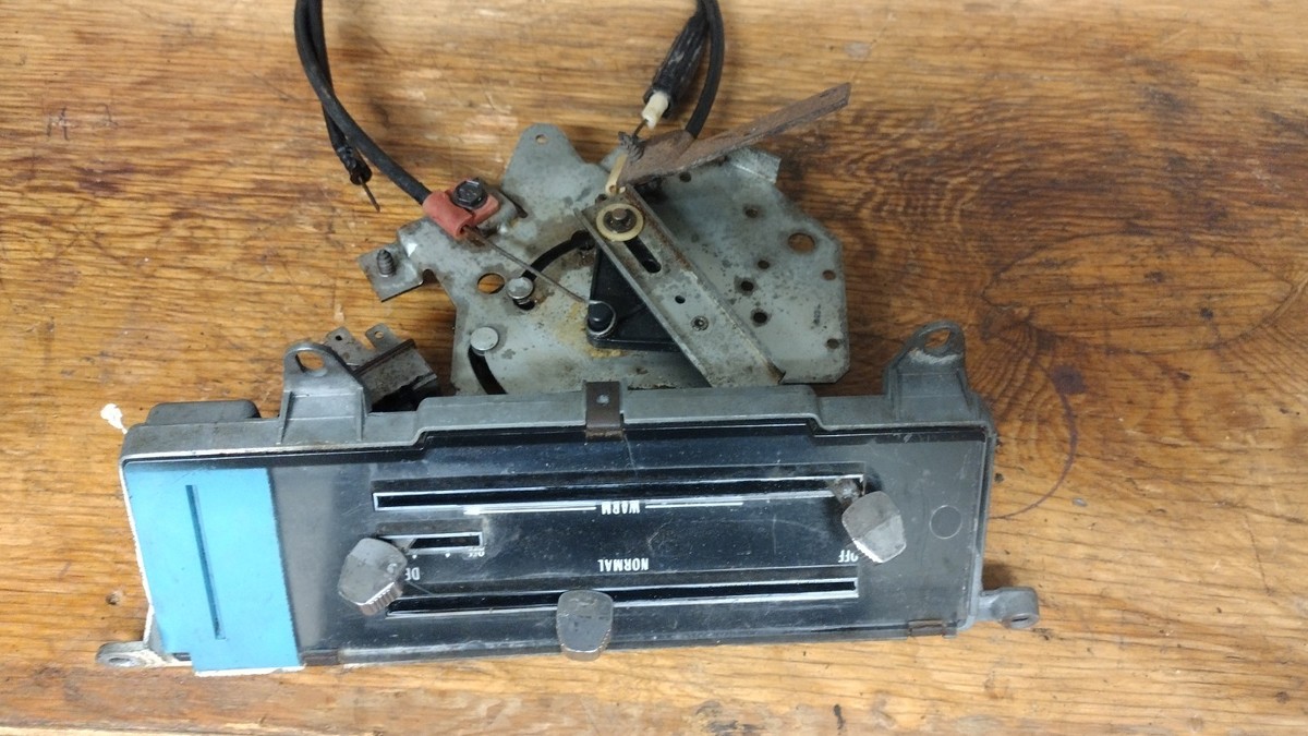 1969 Pontiac GTO LeMans Heater Defrost Blower Controls Dash Fan