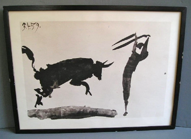 Picasso Bullfight Print for sale | eBay