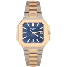 Patek Philippe 45mm Cubitus Two-Tone Rose Gold Blue Dial 5821/1AR-001- 2026 Full