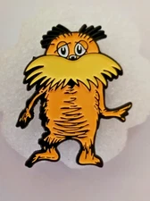 LORAX-DR. SEUSS-ENAMEL PIN-SHIP ALL THE PINS YOU BUY FOR $4.99-VISIT OUR STORE