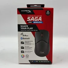 New HyperX Pulsefire Saga Black A2PB2AA Multi-Platform Pro Wireless Mouse