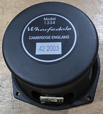WHARFEDALE 1334 CENTRE WOOFER SPEAKER DRIVER DIAMOND 8 CENTRE GOOD WORKING COND.
