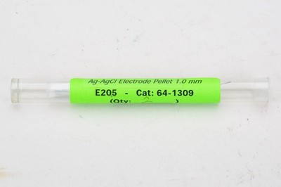 Warner Instruments E205 Ag-AgCL Electrode Pellet 1.0mm, Cat: 64-1309 -Lot of (2)
