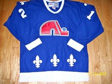 Quebec Nordiques Peter Forsberg CCM Vintage NHL Hockey Jersey Size 52 XL