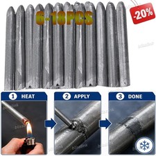 6 or 18 PACK Low Temperature Universal Welding Rod Sticks Metal Easy Melt New US