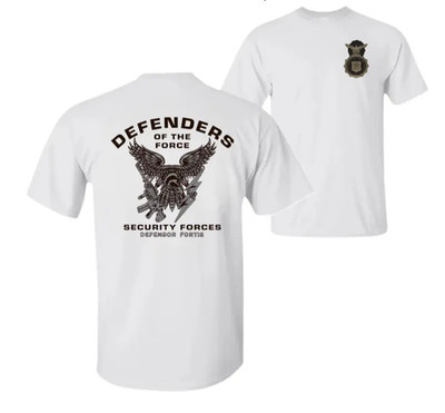 Defenders Of The Force Security Forces T-Shirt Two Side, Vintage Streetwear