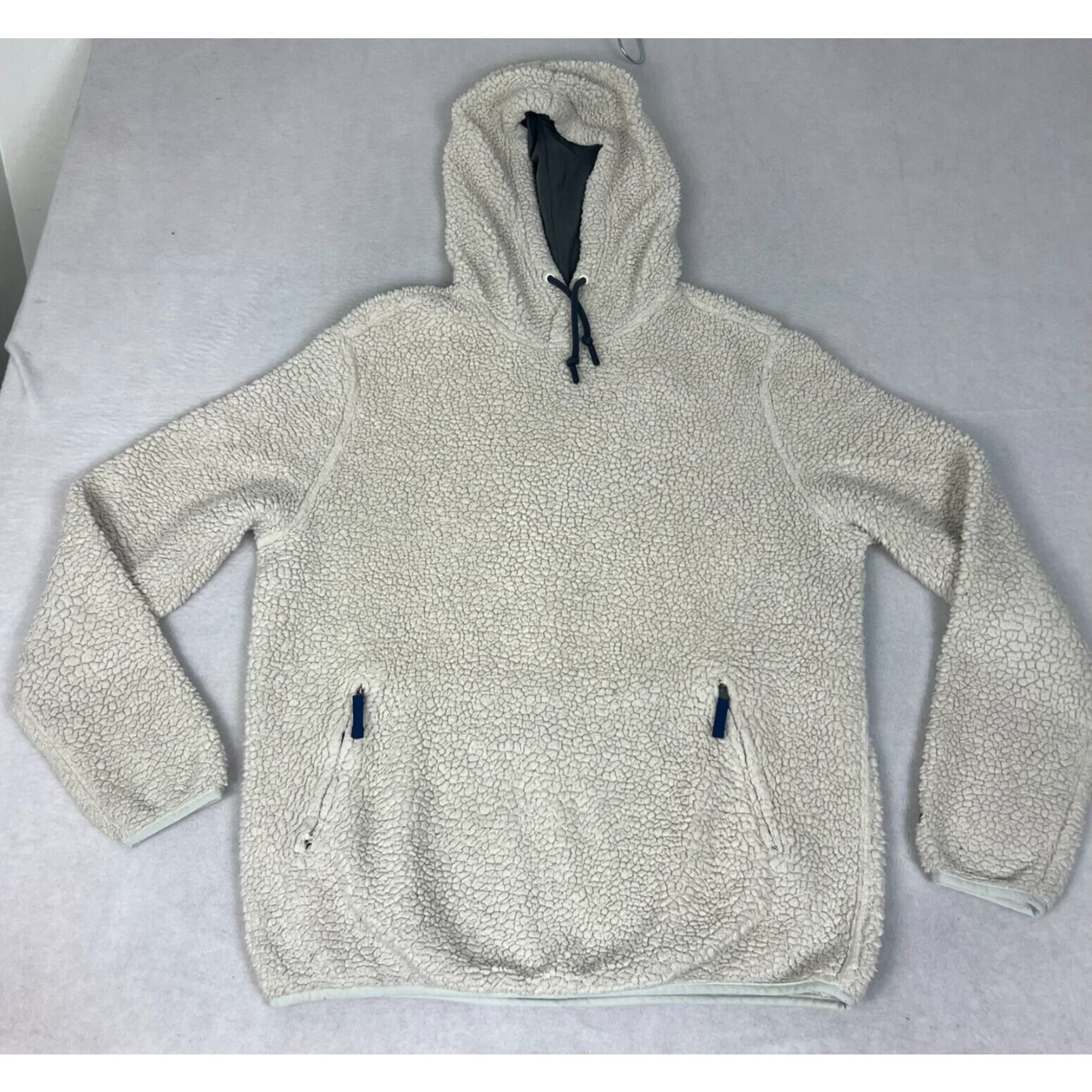 Chubbies Hoodie Mens Medium High Pile Fleece Pullover Sherpa Snow Day Pull Over