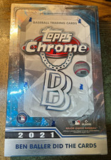 2021 Topps Chrome 'Ben Baller' Edition Baseball - Hobby Box - Factory Sealed!
