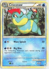 Croconaw 41/95 Uncommon Call of Legends Pokemon Damaged on eBay