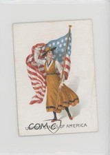 1922 Battle Ax Women of Nations Tobacco United States of America #USA 11bd
