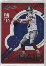 2016 Panini Absolute Air Raid Materials 25/50 Eli Manning #7 v9t