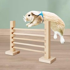 Rabbit Jump Bar Indoor Outdoor Training Games for Pet Bunny Jump Training
