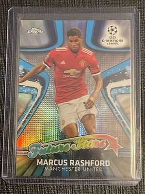 2017-18 Topps Chrome UEFA Champions League - Future Stars Marcus Rashford #FS-MR