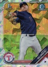 2019 Bowman Chrome Prospects Atomic #BCP-137 Brock Burke RANGERS