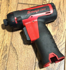 Snap On Tools Cordless 14 Hex Screwdriver Wrench Pistol Grip 14.4v Electric Red