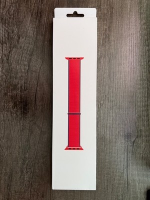 BRAND NEW Apple Sport Loop Band for Apple Watch - (PRODUCT)RED, Regular (44mm)