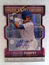 2014 Panini Elite Extra Edition - Dalton Pompey #76 Status Purple Auto /75 