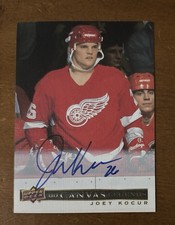 2020 SP SIGNATURE EDITION LEGENDS #C-5 JOEY KOCUR UD CANVAS AUTO