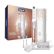 ORAL-B GENIUS 8000 ELECTRIC TOOTHBRUSH WITH BLUETOOTH - ROSE GOLD