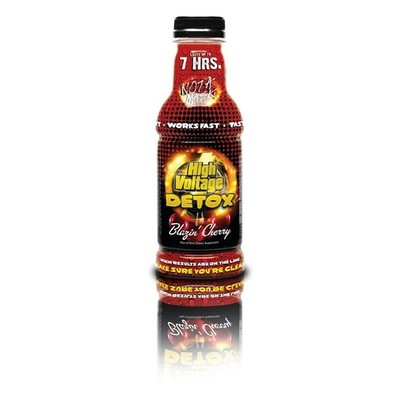 High Voltage Detox Drink 16oz Blazin' Cherry Flavor