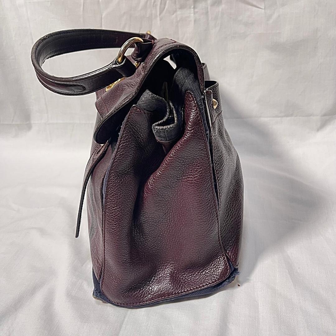 Borsa a mano Yves Saint Laurent M due 2 vie tracolla bordeaux