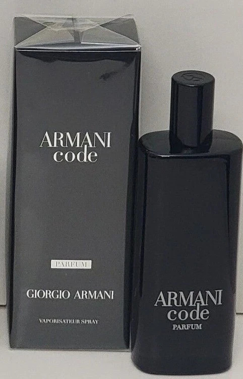GIORGIO ARMANI CODE PARFUM SPRAY TRAVEL SIZE 15ML