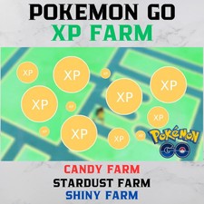 Pokemon Go XP Farm✨Stardust-Candy✨Same Day✨%100 Legit& Secure✨