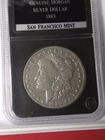 1883-S Morgan Silver Dollar (PCS Holder) 90% Silver!