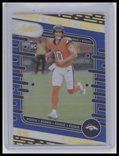 2024 Panini Absolute #112 Bo Nix Blue Spectrum #/50 RC SP