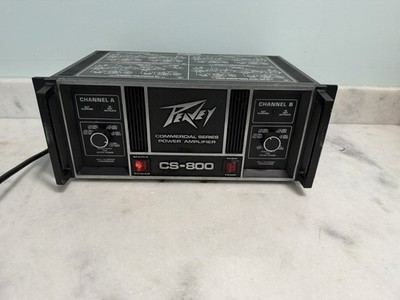 Peavy CS-800 Commercial Series Power Amplifier, 800W (400W@4 Ohm Per Channel)