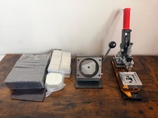 fridge magnet making machine with a separate cutting die and press 2.5 inch