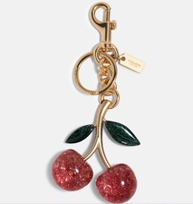 NEW COACH BAG CHARM HOLIDAY SPECIAL KEY CHAIN