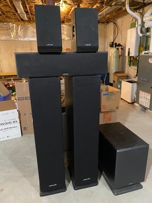 Polk Audio 5.1 Surround Sound System + Harman Kardon Receiver (Complete Setup)