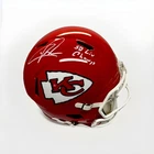 Chris Jones KC Chiefs SB Signed Replica Football Helmet - SB LIV Inscription