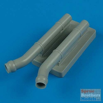QBT48305 1:48 Quickboost Ju 87D-5N Stuka Night Exhaust Type C (HAS kit) #48305