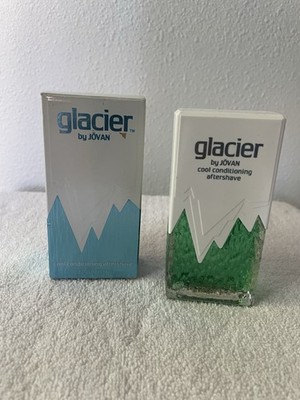 Vintage Glacier By Jovan Cool Conditioning Aftershave 2 Fl. Oz. NEW