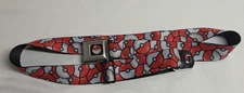 Pokemon Buckle Down Appeal Silver Adjustable Seatbelt Belt Pokeball Design 2016