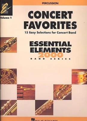 Concert Favorites Vol. 1 - Percussion | Essential Elements Band Folios | 2002