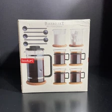 Vintage Bodum Carsten Jorgensen Bistro 12 Pc French Press Coffee Maker Set K1590