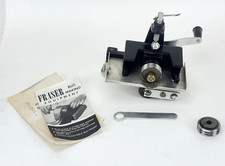 Harry M Fraser 500-1 Rug Hooking Strip Cutter Slitter Machine w 2 Cutting Wheels