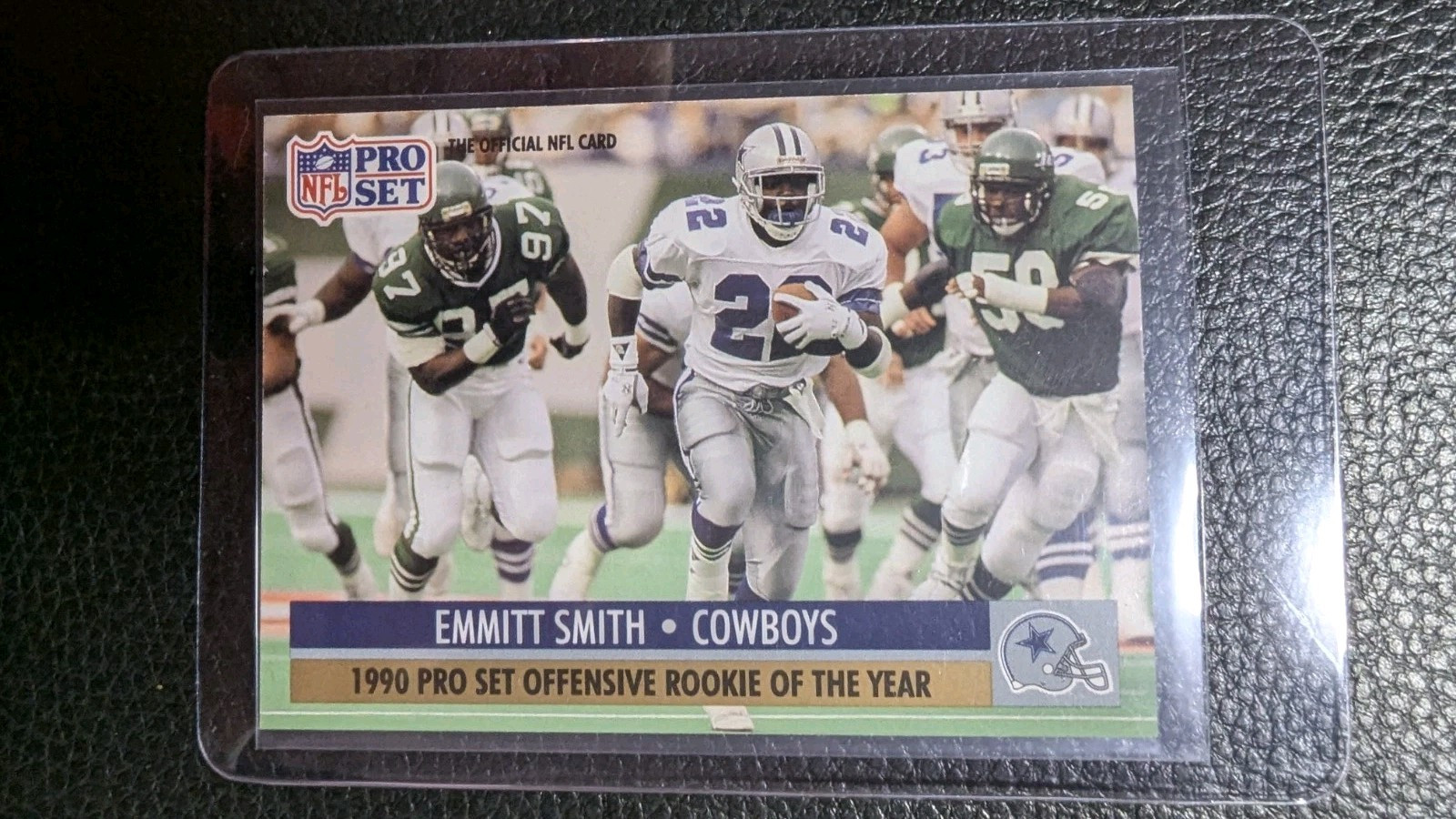 1991 PRO SET #1 EMMITT SMITH DALLAS COWBOYS HOF