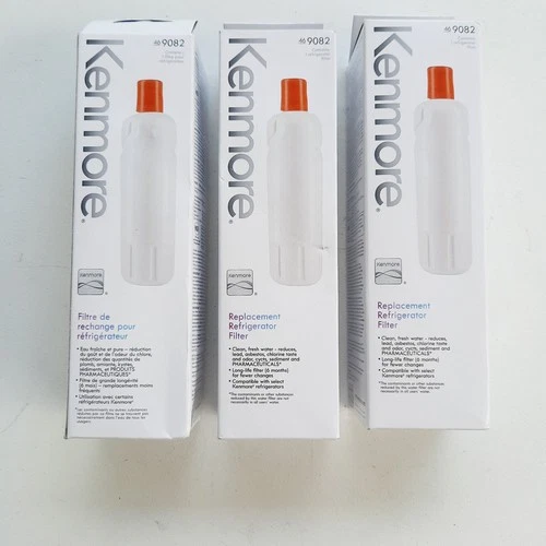 3 Pack Kenmore 9082 469082  Refrigerator Water Filter New Sealed 46-9082 US ship