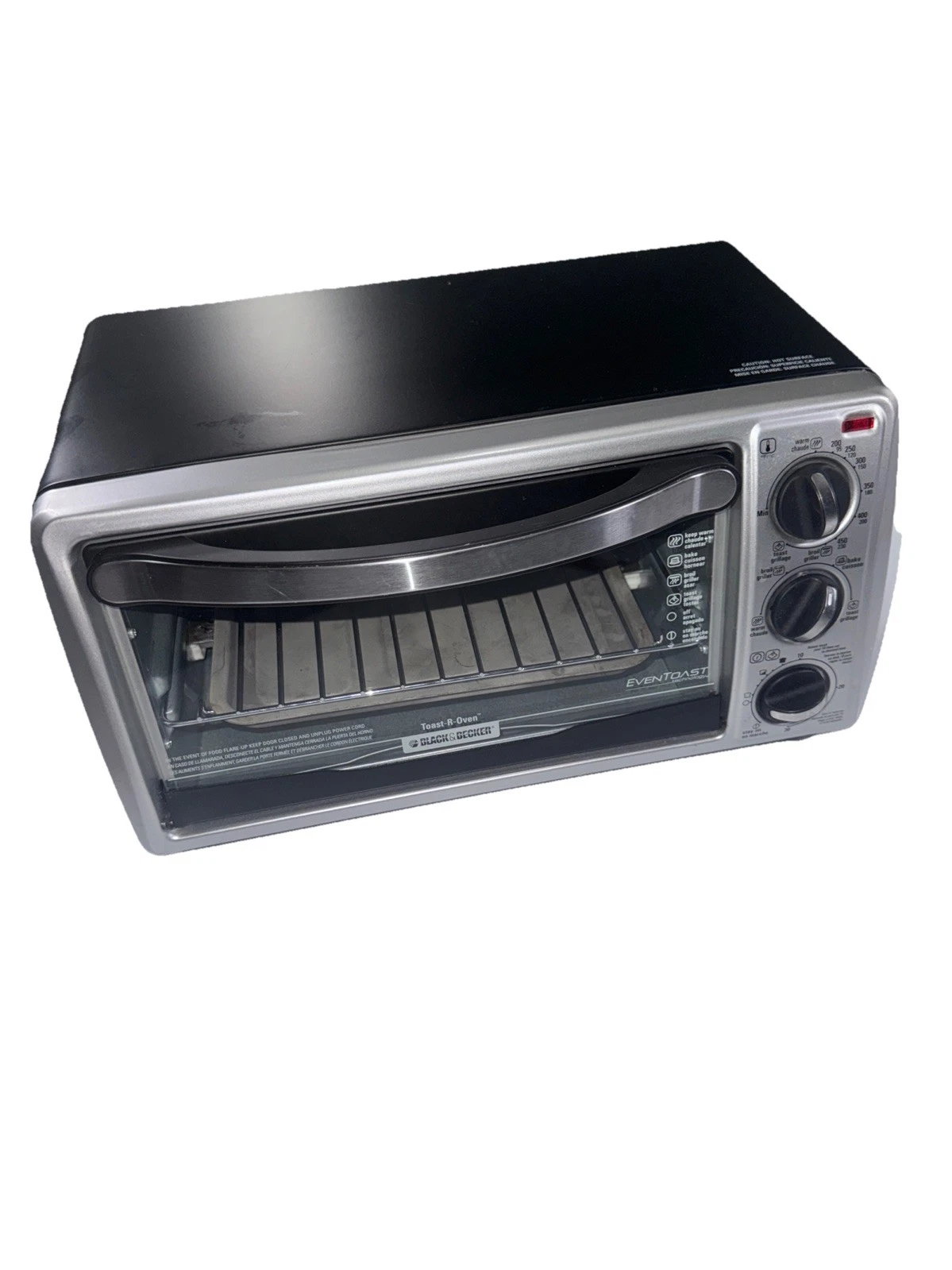 BLACK + DECKER TO1313SBD 4-Slice Toaster Oven T01313SBD